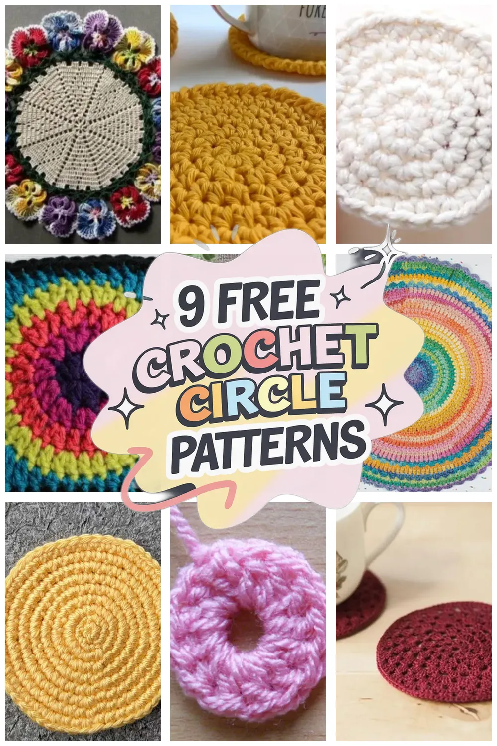 9 Free Crochet Circle Pattern Patterns to Elevate Your Craft: Discover Stunning Crochet Circles!