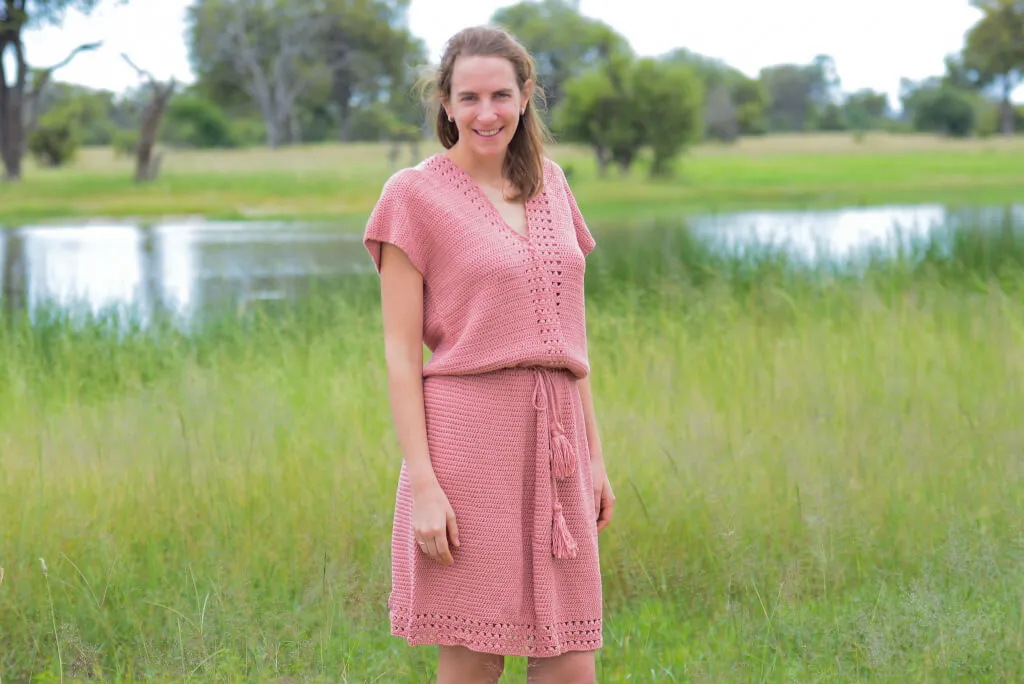 Cache Coeur Crochet Dress Pattern