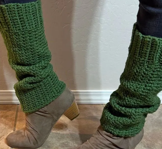 Knit Leg Warmers Free Pattern  Tutorial