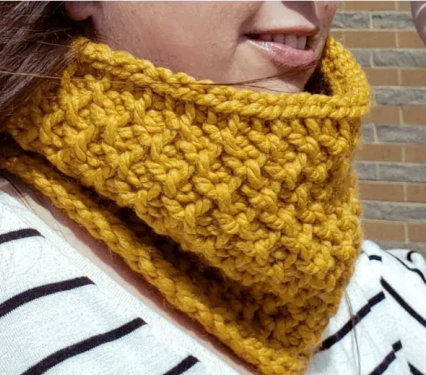 Tunisian Crochet Cowl Pattern Guide