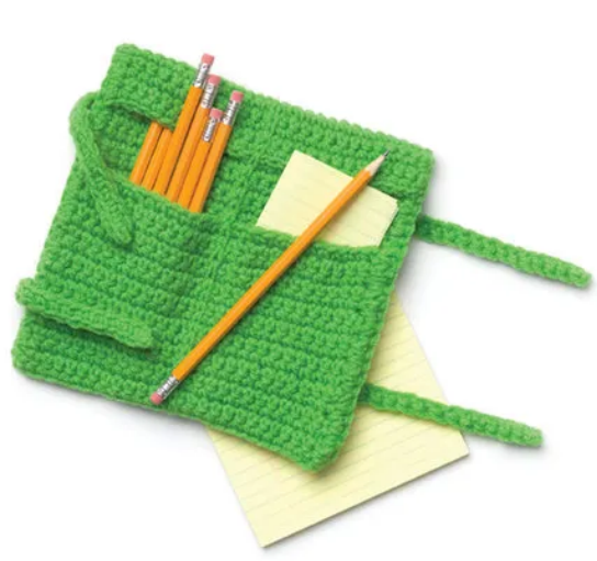 Crochet Roll Up Pencil Case Pattern