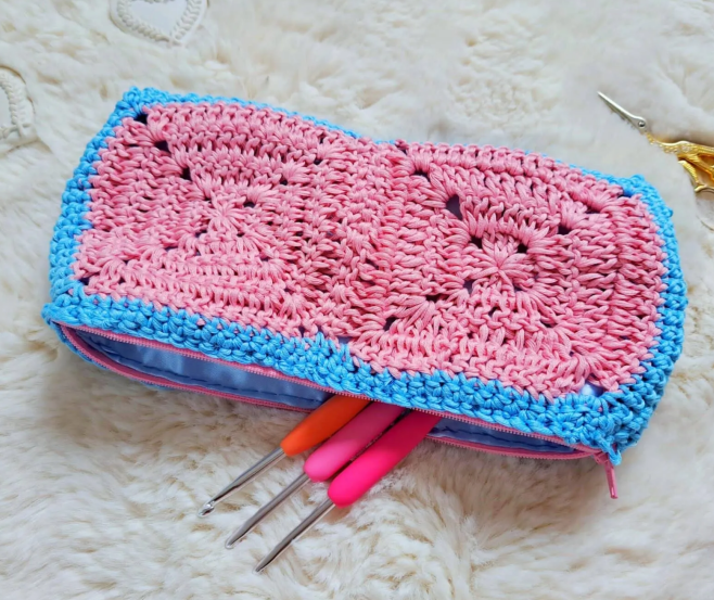 Crochet Hook and Pencil Case Pattern