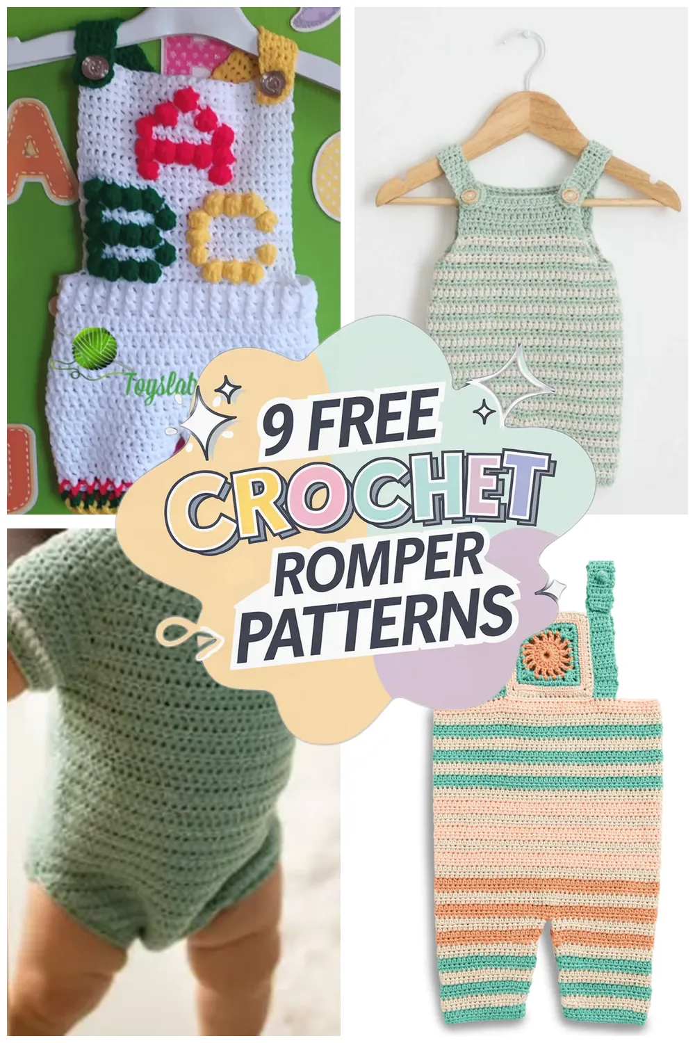 9 Free Crochet Romper Patterns You