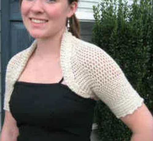 Madison Shrug Pattern Stylish Crochet Design