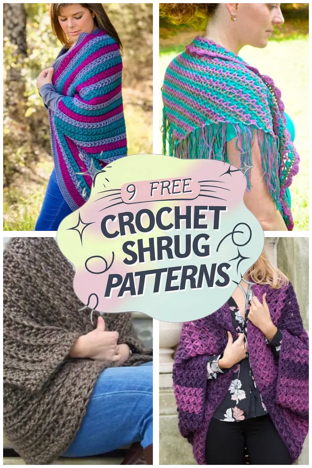 9 Free Crochet Shrug Patterns You’ll Love to Make!