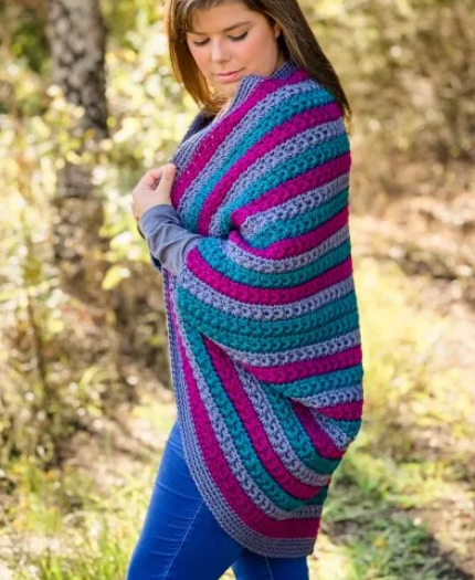 Star Dust Shrug Crochet Pattern