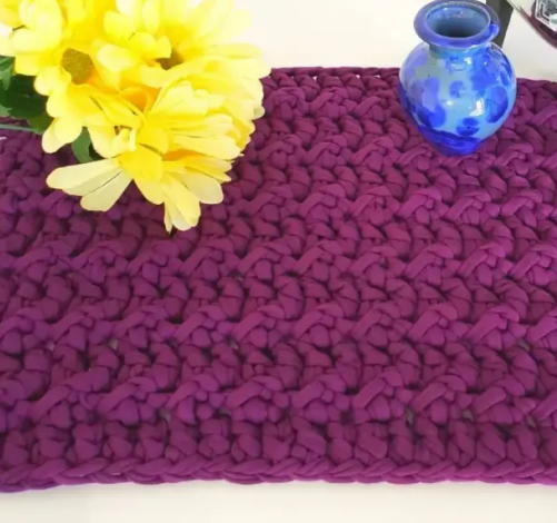 Vibrant Crochet Table Runner Pattern