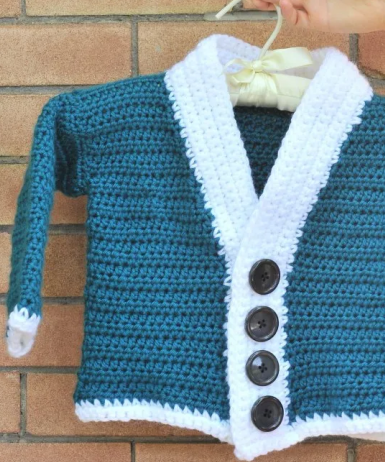 Crochet Baby Cardigan Pattern Crochet Pattern