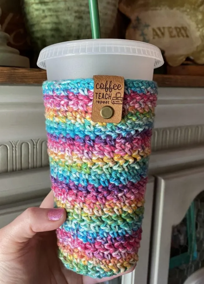 Sunshine Cup Cozy A Vibrant Crochet Pattern