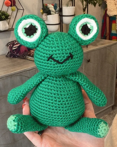 Easy Crochet Animals Froggy Friend Pattern