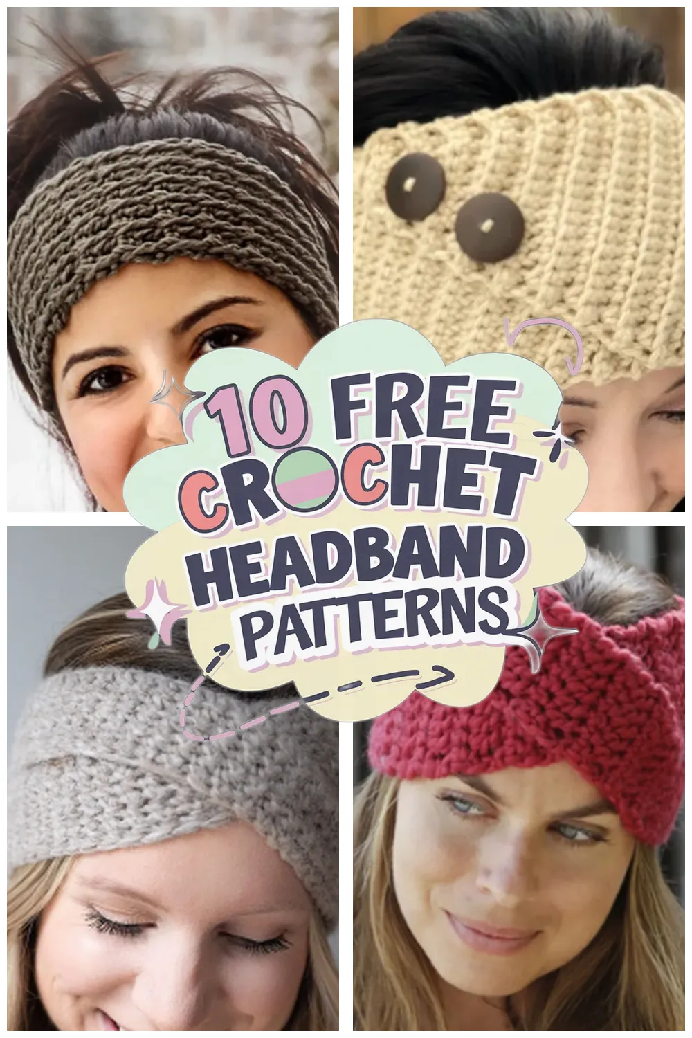 10 Free Crochet Headband Patterns: Easy Crochet Headbands You’ll Love to Make!