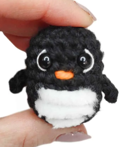 Crochet Patterns Penguin No Sew Design