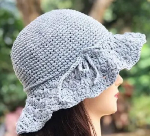 Stylish Crocheted Sun Hat Patterns