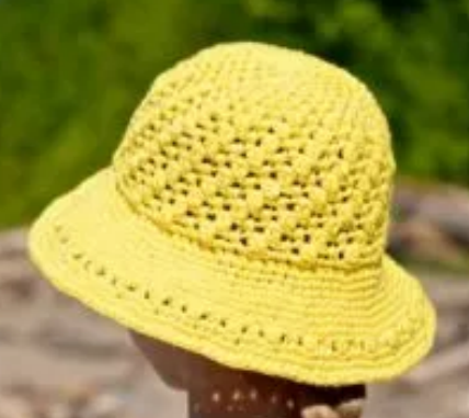 Crochet Summer Hat Pattern  Adult Sizes