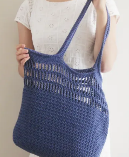 Crochet Tote Bag Pattern and Tutorial