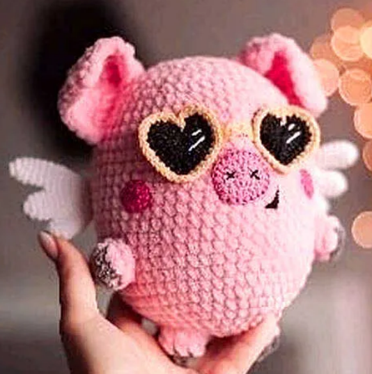 Sweet Piggy Crochet Pattern Crochet Pattern