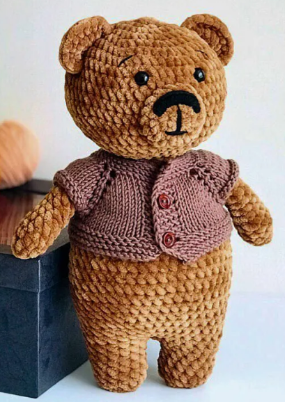 Free Crochet Teddy Bear Pattern