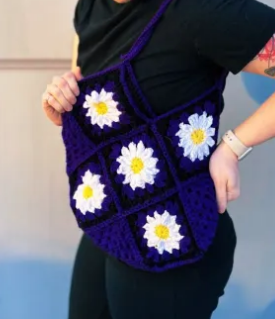 Daisy Granny Square Bag Pattern