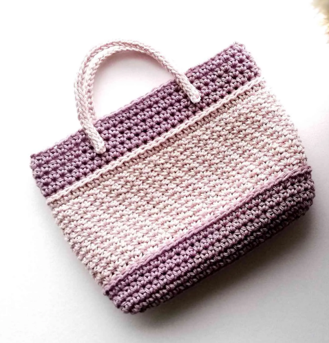 Mini Spider Stitch Crochet Bag Pattern