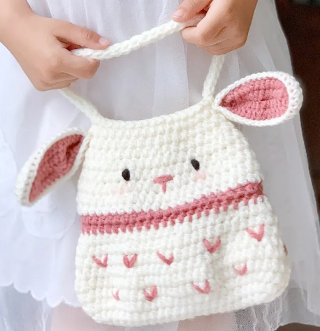 Little Lamb Crochet Bag Pattern