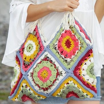 Vibrant Crochet Bag Pattern Free Download