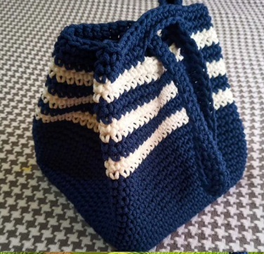 Free Japanese Knot Bag Crochet Pattern