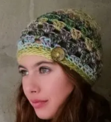 Colorful Boho Beanie Crochet Pattern