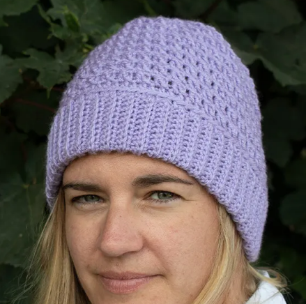 Unisex Crochet Hat Pattern Hannah Beanie