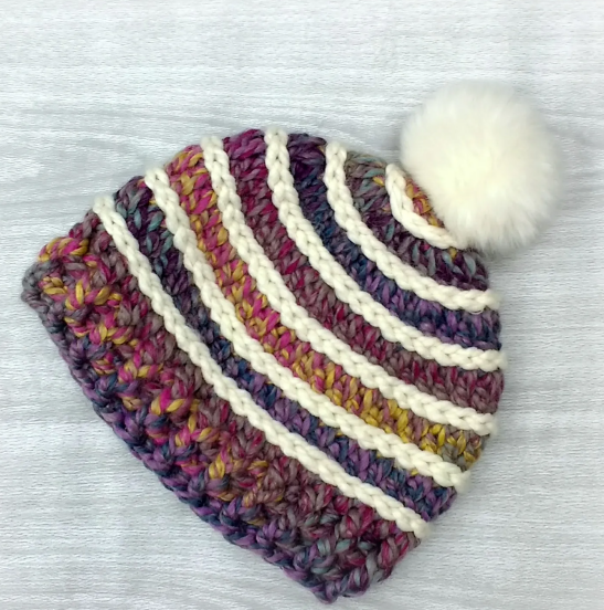 Spectrum Beanie Crochet Pattern Crochet Pattern