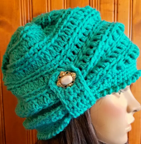 Wintertide Beanie Crochet Pattern Crochet Pattern