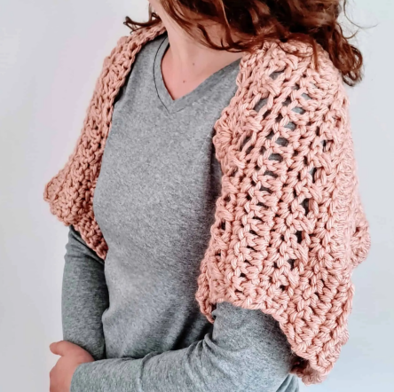 Rosie Shrug Free Crochet Pattern