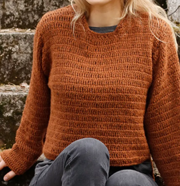 Rustic Crochet Sweater Pattern Crochet Pattern