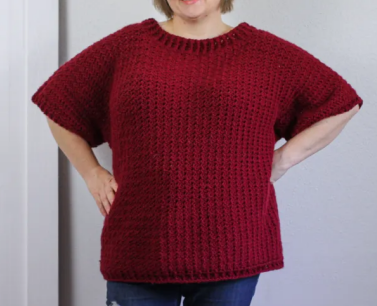 Free Spring Sweater Crochet Pattern