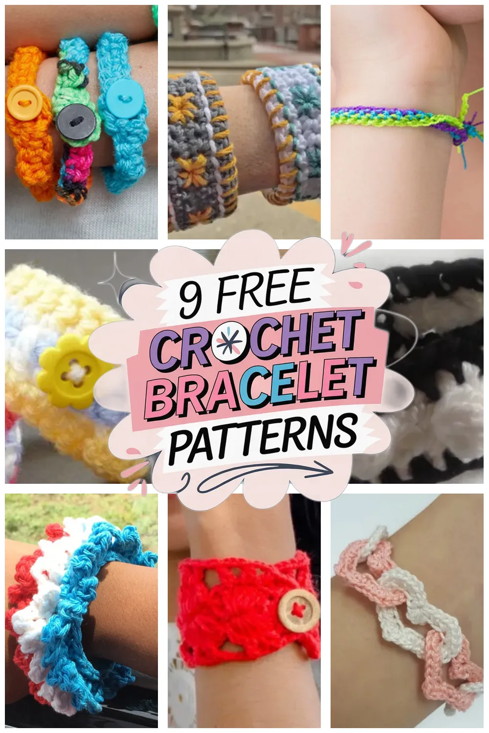 9 Free Crochet Bracelet Patterns to Elevate Your Style & Creativity