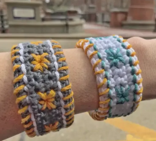 Star Studded Crochet Bracelet Patterns