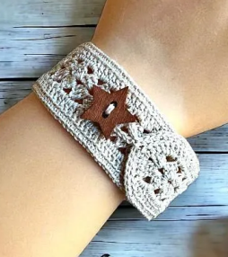 Crochet Fans Bracelet Pattern Crochet Pattern