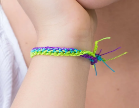 Vibrant Crochet Bracelet Pattern Trio