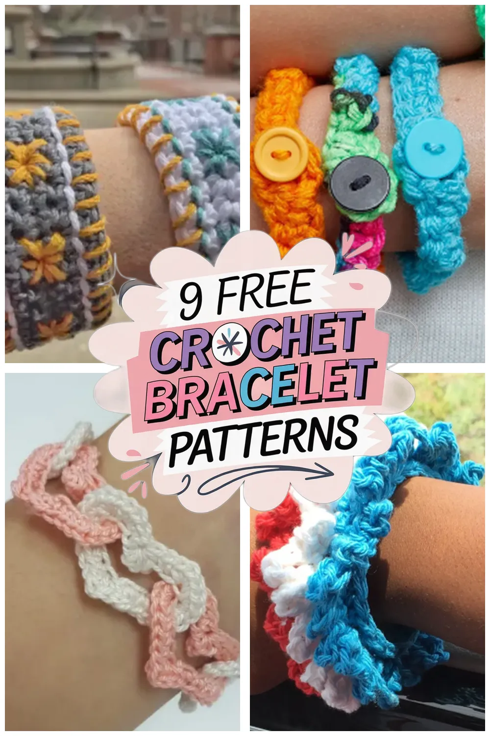 9 Free Crochet Bracelet Patterns to Elevate Your Style & Creativity