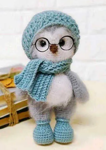 Puffy Owl Pattern Crochet Guide