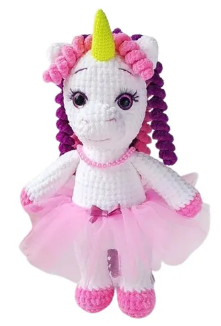 Free Crochet Unicorn Pattern Amigurumi Design