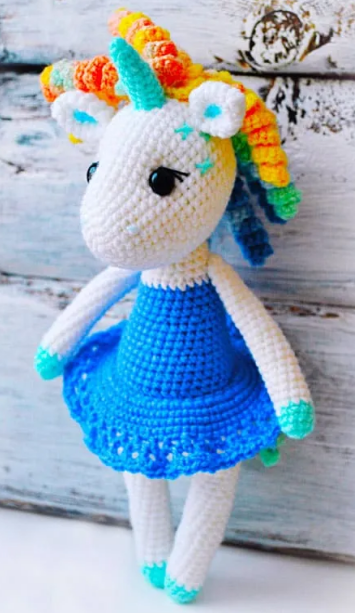 Crochet Unicorn Amigurumi Free Pattern