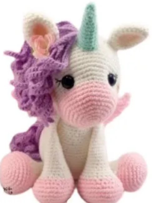 Easy Unicorn Crochet Pattern Free Amigurumi Project