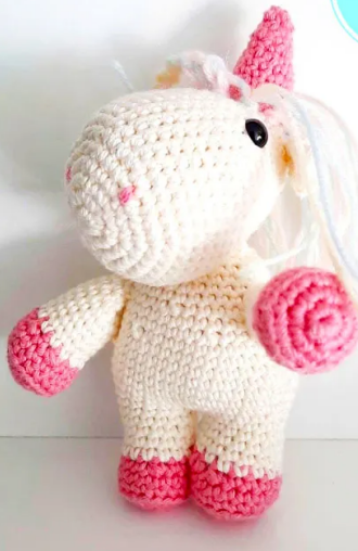 Crochet Unicorn Toy Pattern  Free PDF