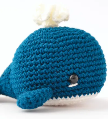 Crochet Blue Whale Amigurumi Pattern