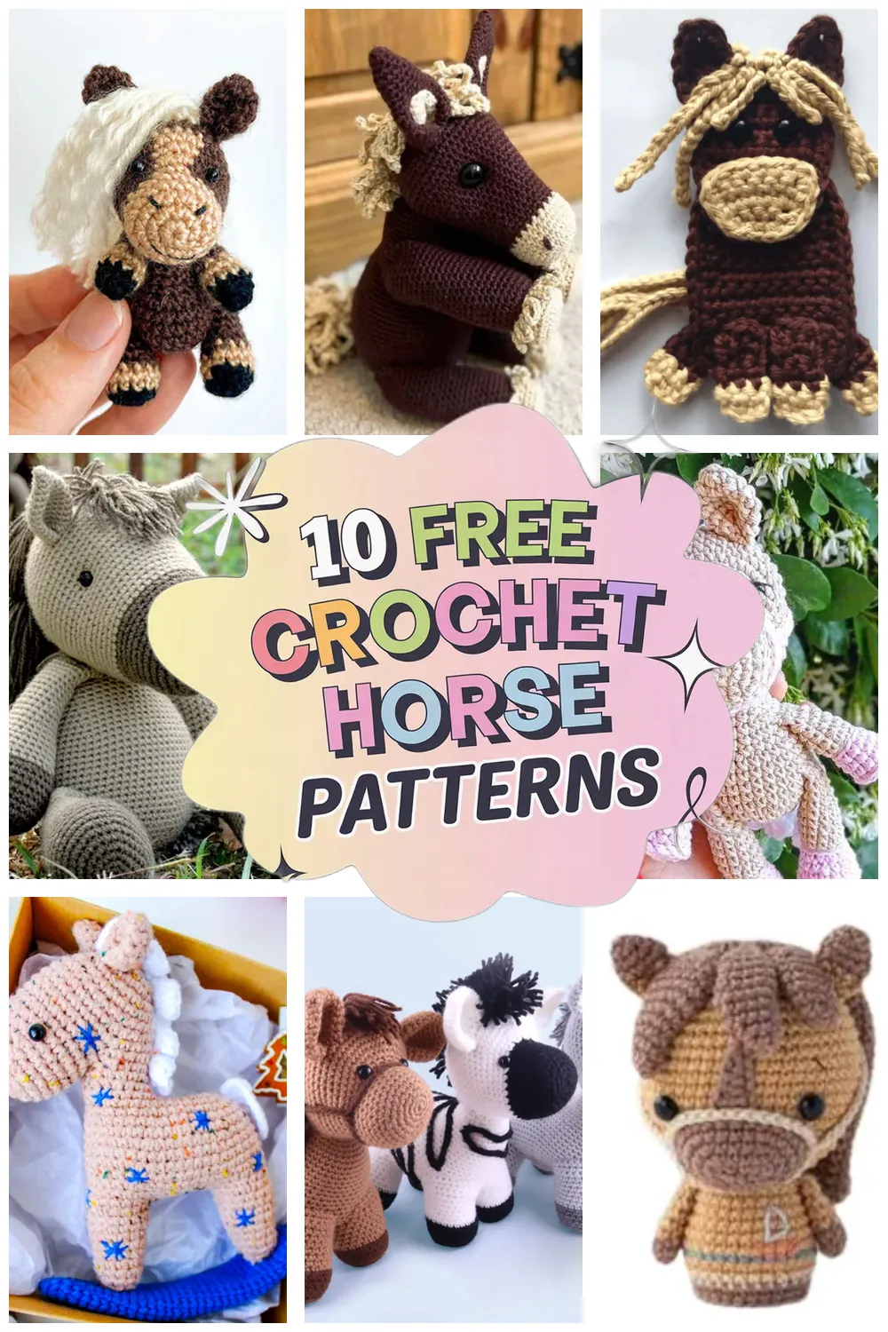 10 Free Crochet Horse Patterns: Fun Projects for Amigurumi Lovers!