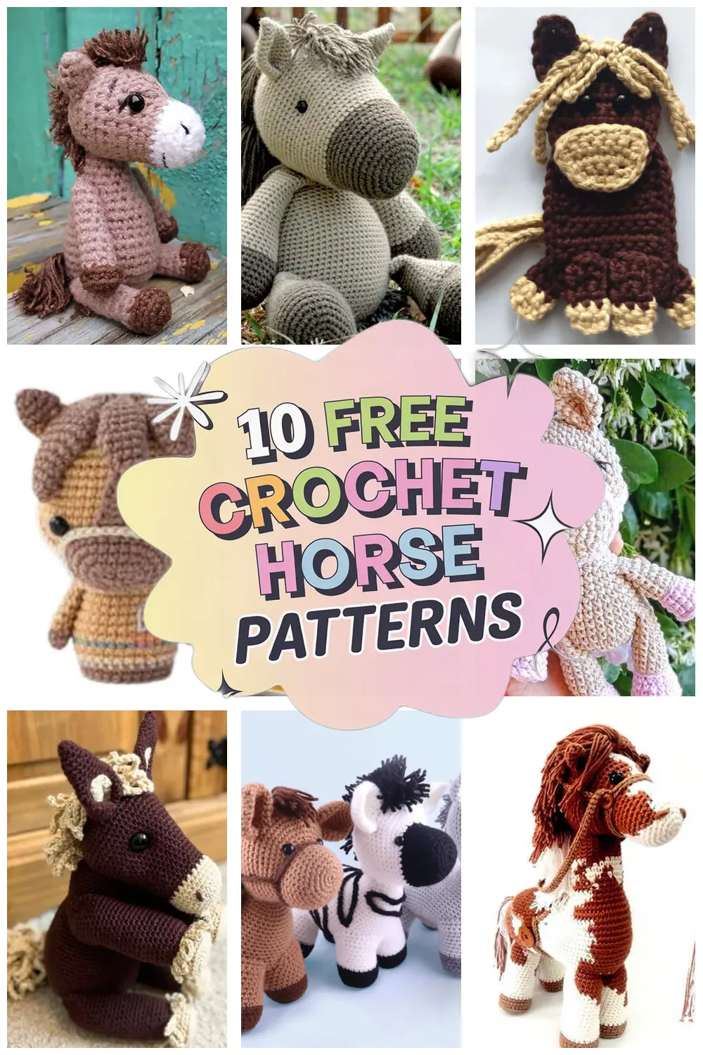 10 Free Crochet Horse Patterns: Fun Projects for Amigurumi Lovers!